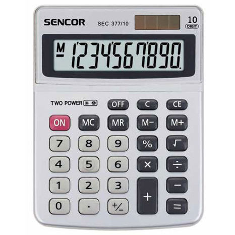 Kalkulačka Sencor SEC 377/10 sc37710