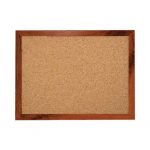 Korková nástenka MDF rám dub 60 x 40cm