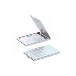 Krabička na vizitky chrome Durable