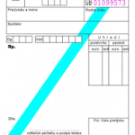 Lekársky predpis na omamné lieky A6 3x25