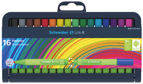 Liner SCHNEIDER 16 x Link-It sada 0,4 mm mix