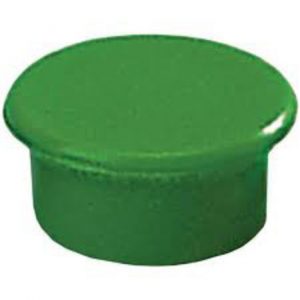 Magnet 20mm zelený 10ks