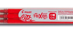Náplň do FriXion Point 0,5 set 3ks, červená