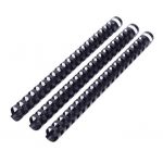 Plastový hrebeň 22mm, čierna