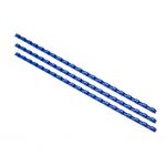 Plastový hrebeň 6mm, modrá