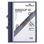 Podložka s klipom Durable PVC tmavomodrá