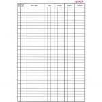 Pokladničná kniha priepisová 50x2 list