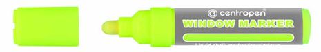 Popisovač Centropen 9121 kriedový žltý fluo