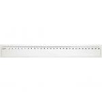 Pravítko 30 cm priehľadné