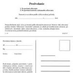 Predvolanie na povinné očkovanie A6 K