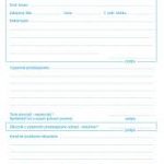 Reklamačný lístok A5 samopr. 100 listov