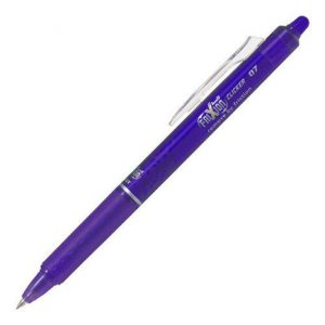 Roller Pilot FriXion Clicker 0,7, prepisovateľný, fialová