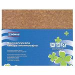 Samolepiaca nástenka 58x46cm DONAU hnedá