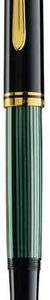 Souverän R800 atramentorvý roller, čierno-zelené, dokumentačná náplň čierna M - 1mm