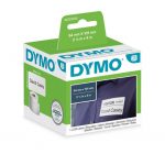 Štítok papierový Dymo biely 101x54mm 99014