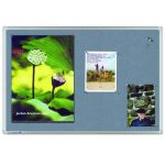 Tabuľa napichovacia UNIVERSAL 60x90 cm sivá