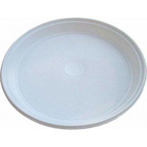 Tanier plytký PS 22cm biela