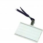 Visačka s čiernym remienkom