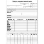 Vložka pre prevent. prehl. dieťaťa A3