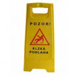 Výstražná tabuľa - pozor klzká podlaha