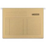 Závesný obal Donau hnedý / 25ks