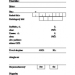 Zdravotný preukaz dieťaťa A6 zošit