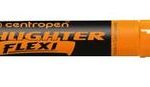 Zvýrazňovač Centropen 8542 FLEXI oranžový