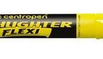 Zvýrazňovač Centropen 8542 FLEXI žltý