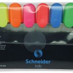 Zvýrazňovač SCHNEIDER Job 8 sada mix