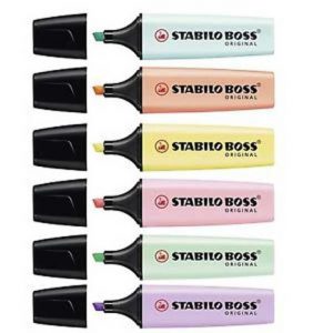 Zvýrazňovač STABILO BOSS ORIGINAL pastel tyrkysový