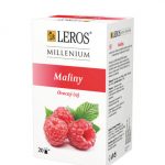 Čaj LEROS Čajovňa Millenium Maliny 20x2g