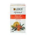 Čaj LEROS Čajovňa Rakytník Vital Rakytník a pomaranč 20x2g