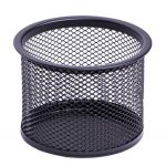 Kalíšok stredný čierny drôtený