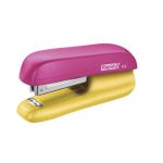 Set zošívačky Rapid F5 a dierovača Rapid FC10 Pastelová ružová/žltá