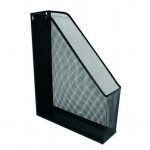 Stojan drôt. na časopisy čierny