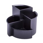 Stojan štvordielny čierny Helit