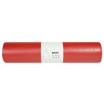 Vrecia 120l 25ks, červené, HDPE, 17my ALUFIX