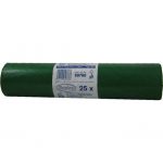 Vrecia na odpad 120l 70x110cm/25 ks 60mic zelené