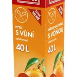 Vrecia s vôňou 40l/12ks 53x60cm v krabičke - korenistá mandarinka 18my ALUFIX