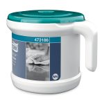 Zásobník Tork Reflex™ na role so stredovým odvíjaním, prenosný, tyrkys/biely (M4)