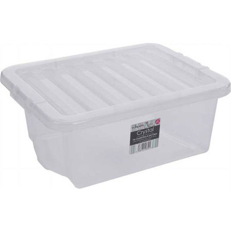 BOX s vekom 16L biely WHAM