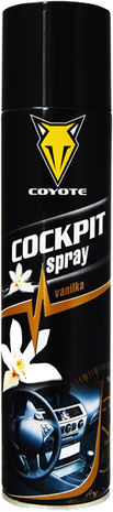 Cockpit spray COYOTE 400ml vanilka