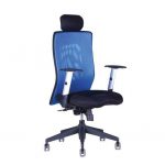 Kancelárske kreslo CALYPSO XL SP4, 1411, modrá/čierna