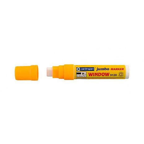 Popisovač Centropen 9120 JUMBO WINDOW oranž