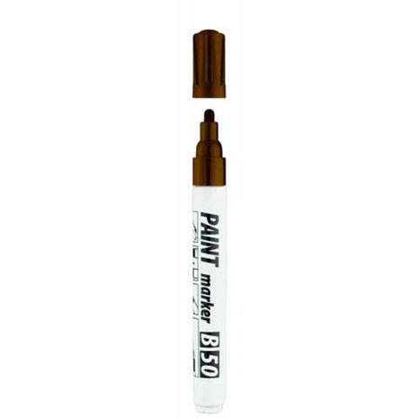 Popisovač ICO PAINT MARKER B50 hnedý lakový