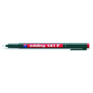 Popisovač edding 141 F červený