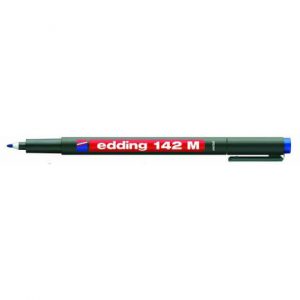 Popisovač edding 142 M modrý