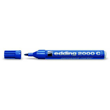 Popisovač edding 2000C modrý