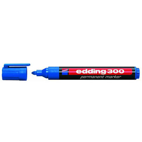 Popisovač edding 300 modrý