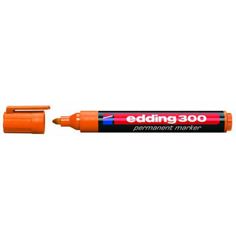 Popisovač edding 300 oranžový